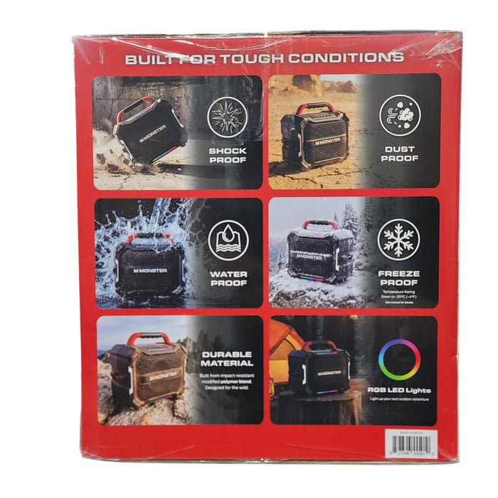 Monster Bambox Portable Rugged Bluetooth Speaker