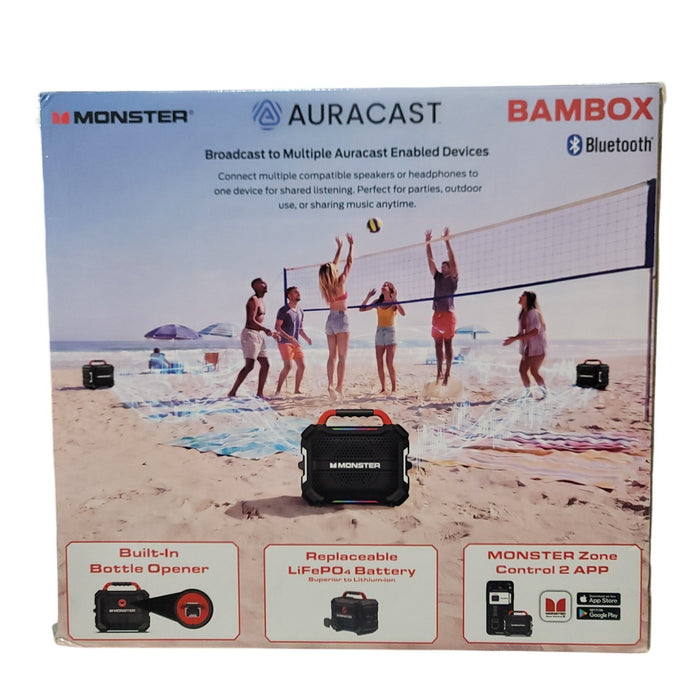 Monster Bambox Portable Rugged Bluetooth Speaker