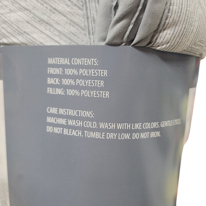 Member's Mark Oversized Down Alternative Reversible Blanket, 94" x 106" (Silver)