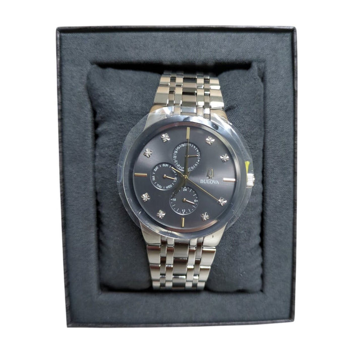 Bulova Modern Diamond Two-Tone Bracelet Watch, 40mm