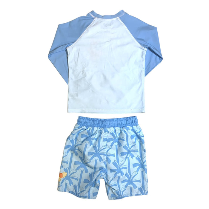 Licensed Character Toddler Boy's 2-Piece Rashguard and Bathing Suit Set
