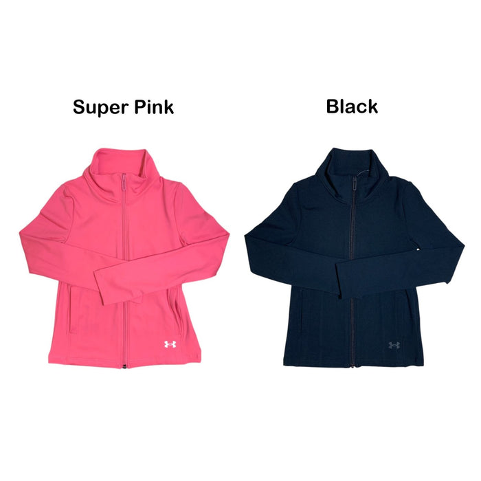 Under Armour Girl's UA Motion Lightweight Full-Zip Activewear Jacket