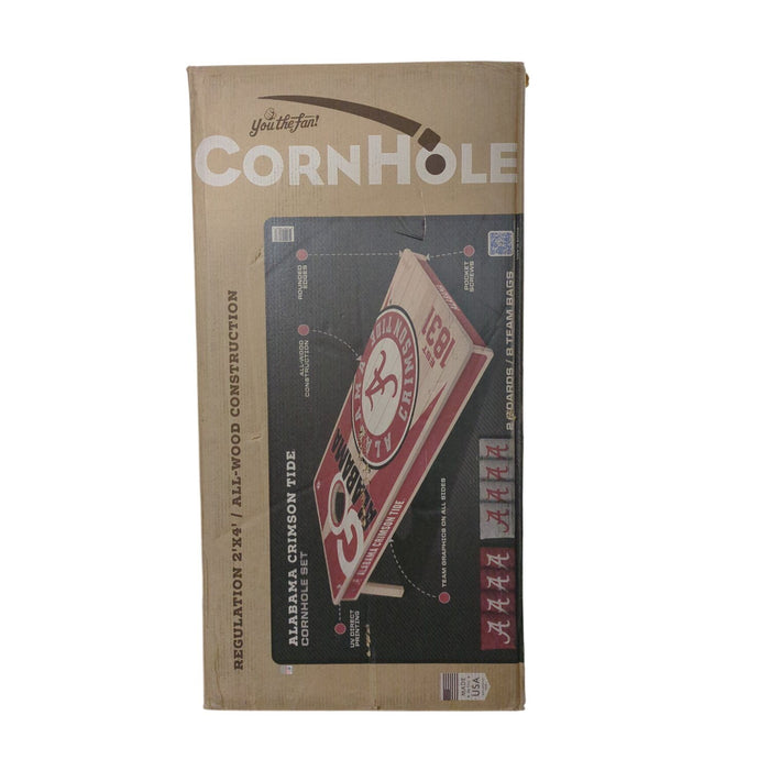 YouTheFan Alabama Crimson Tide 2'x4' Cornhole Board Set