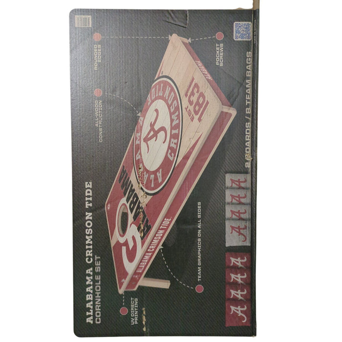 YouTheFan Alabama Crimson Tide 2'x4' Cornhole Board Set