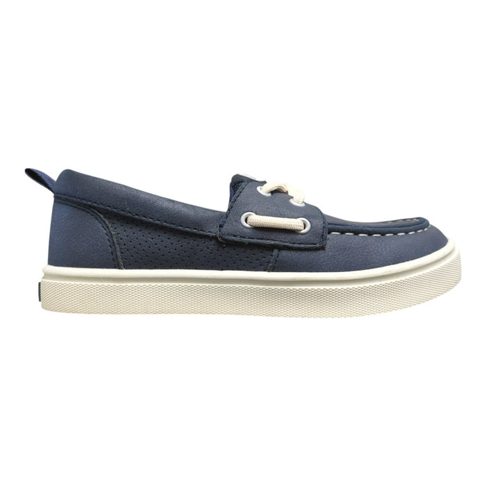 Sperry Boys Moc Toe Low Top Lace-Up Non-Slip Traction Sole Boat Shoe