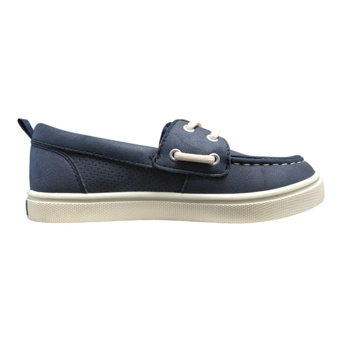 Sperry Boys Moc Toe Low Top Lace-Up Non-Slip Traction Sole Boat Shoe