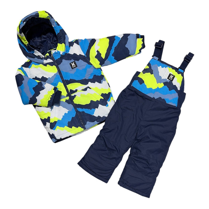 Hurley Toddler Water-Resistant Easy-To-Wear Classic 2-Piece Snow Set