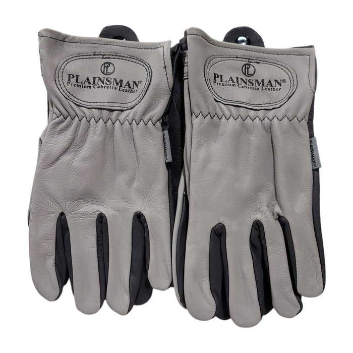 Plainsman Premium Cabretta Durable Leather Gloves Size Medium Pair, SG215