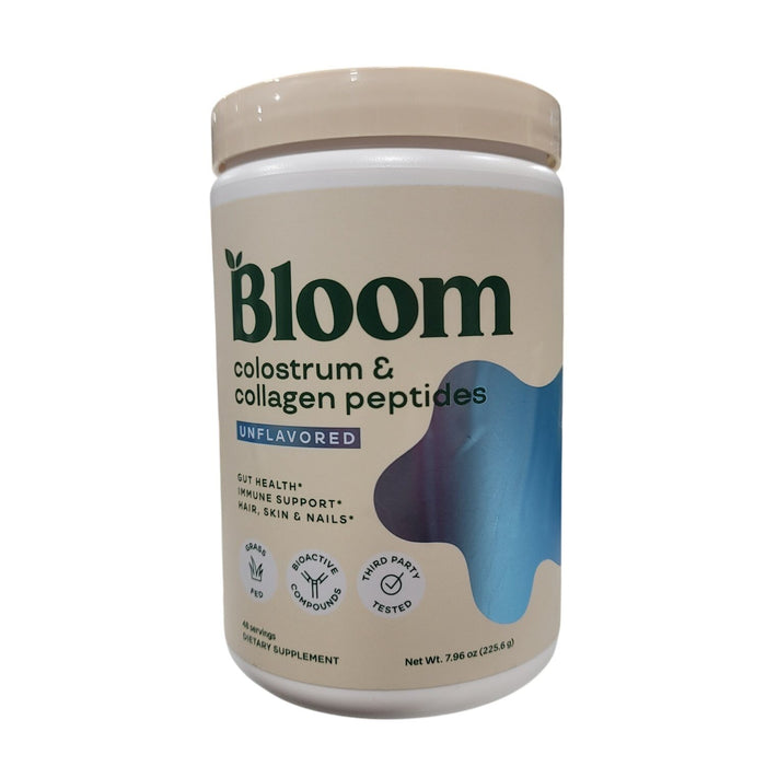 Bloom Nutrition Colostrum & Collagen Peptides, 0.64 lbs.