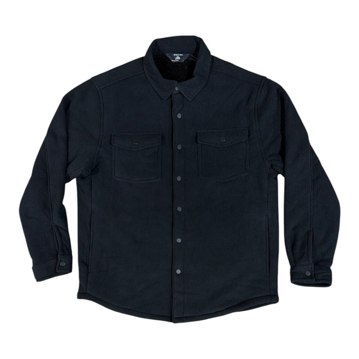 Member's Mark Mens Everyday Snap Closure Relaxed Fit Fleece Shacket