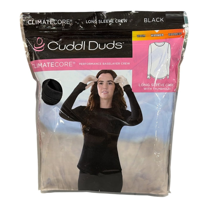 Cuddl Duds Women's Comfort Fit ClimateCore® Baselayer Long Sleeve Crew