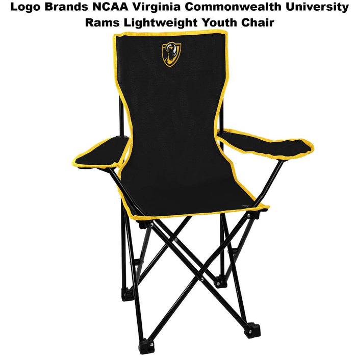 Logo Brands NCAA Virginia Commonwealth University Rams Lightweight Youth Chair