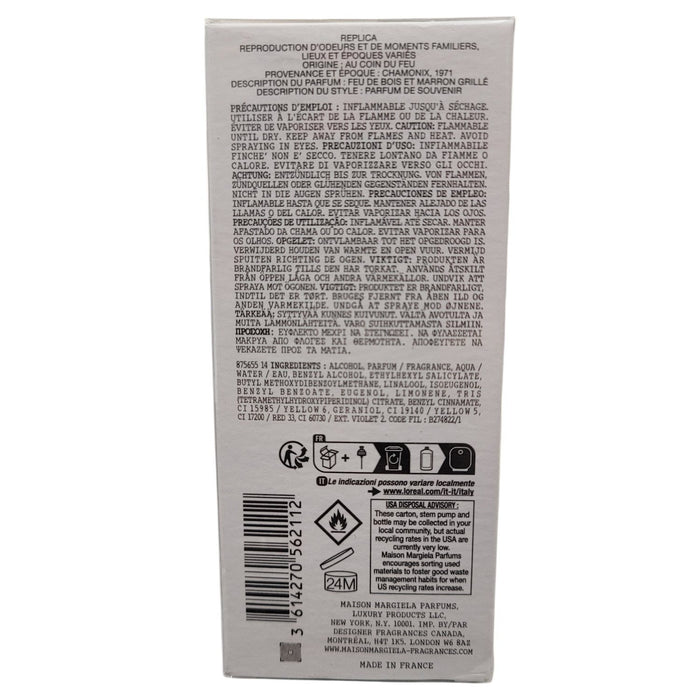 Maison Margiela Replica By The Fireplace Warm Spicy Fragrance - 3.4 Fl Oz