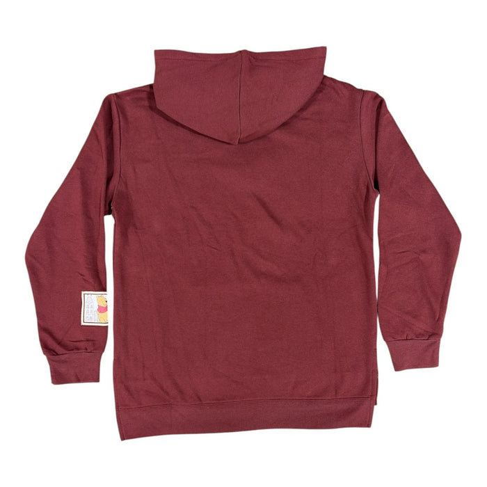 Freeze Women's Relaxed Fit Character Patchwork Destination Brushed Fleece Hoodie