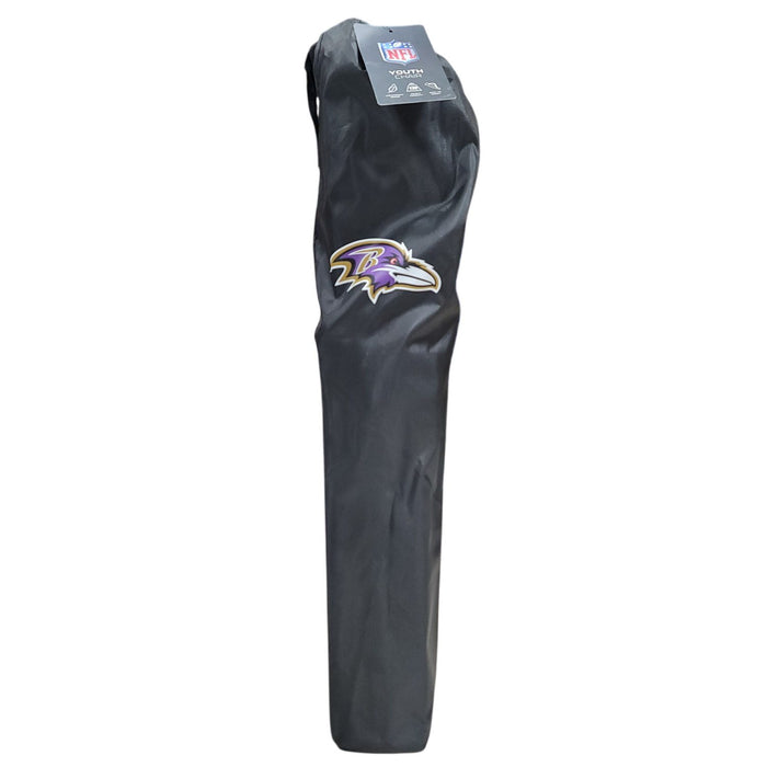 Logo Brands NFL Baltimore Ravens Lightweight Youth Chair with Carry Bag
