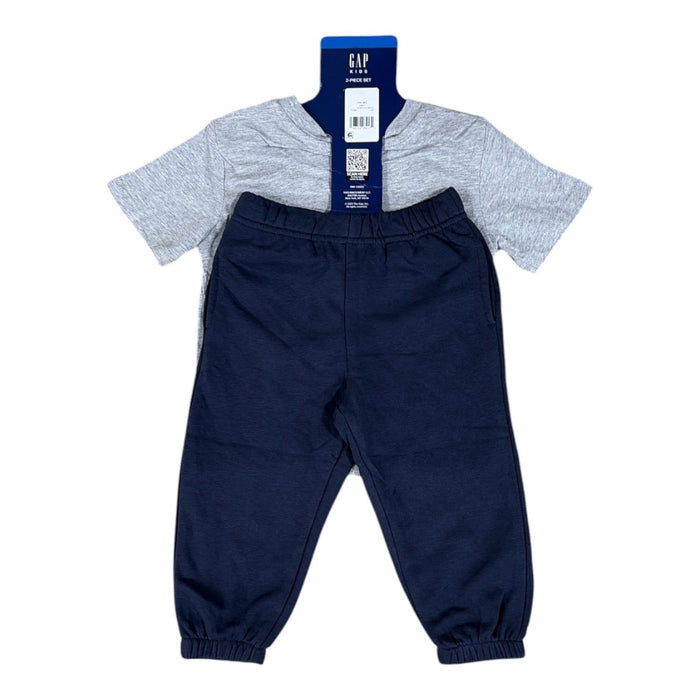 GAP Kids Toddler Boys' soft graphic 2-Piece comfortable Pant Set