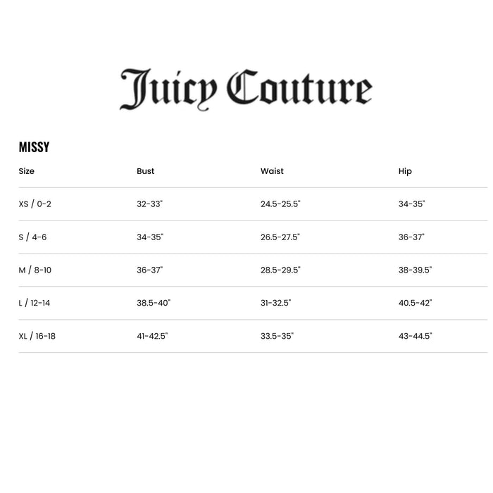 Juicy Couture Women's Midweight Iconic Rhinestone Logo Velour Pant