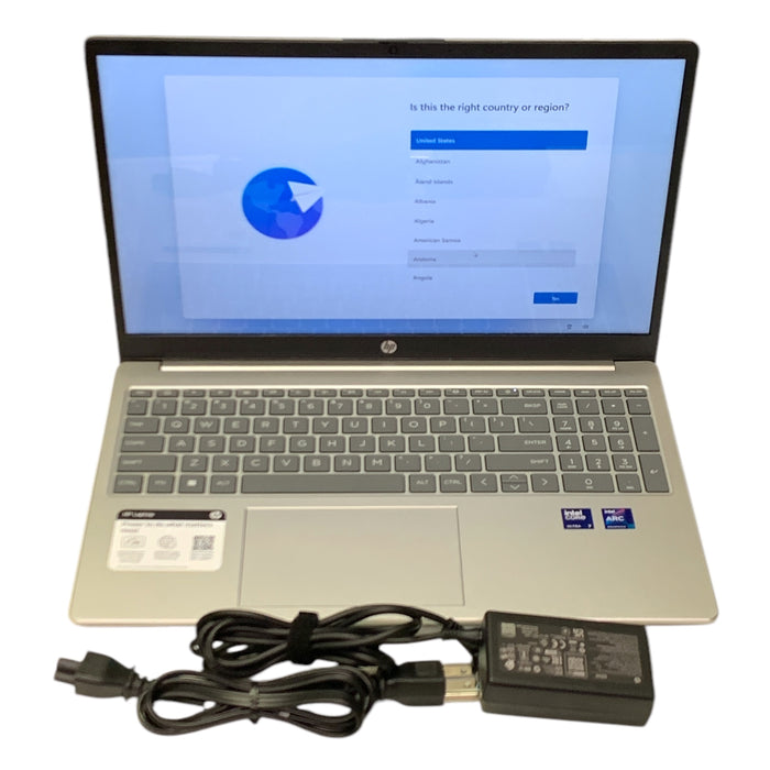 HP Touch Display Laptop 15.6", Intel Ultra 7 155H, 16GB DDR5, 512GB SSD, Intel