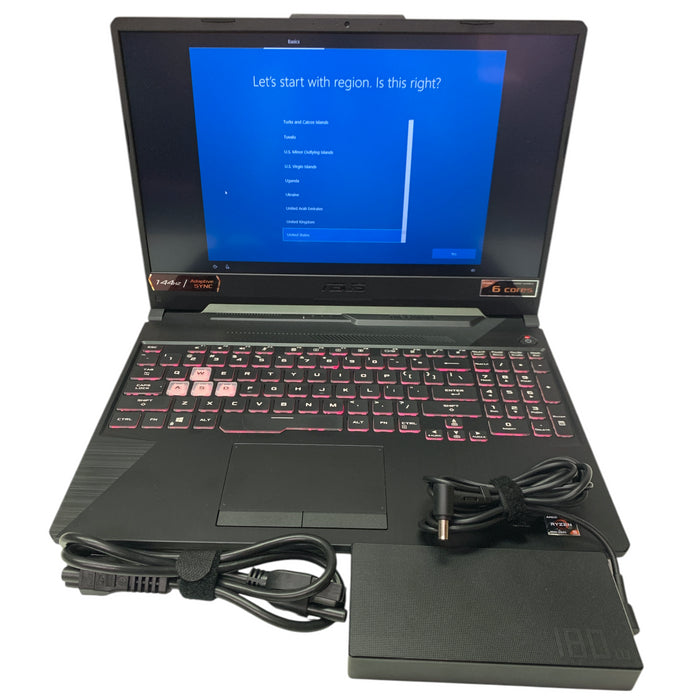 ASUS TUF Gaming A15 15.6", Ryzen 5, 8GB DDR, 512GB SSD, NVIDIA GeForce RTX 3050
