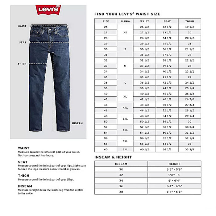 Levi's Men's 511 Slim Fit Button/Zipper Closure Jeans