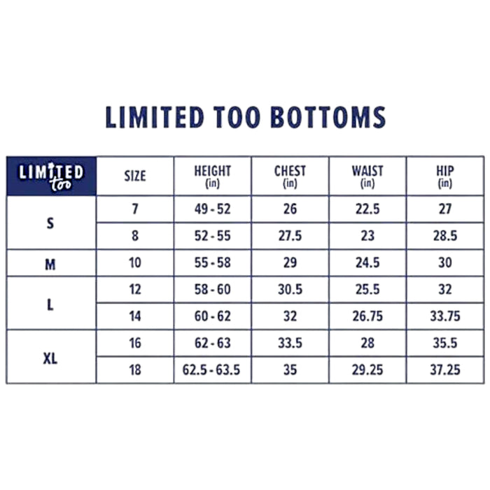 Limited Too Girls Regular Fit Plaid Skirt with Sewn-In Undershorts