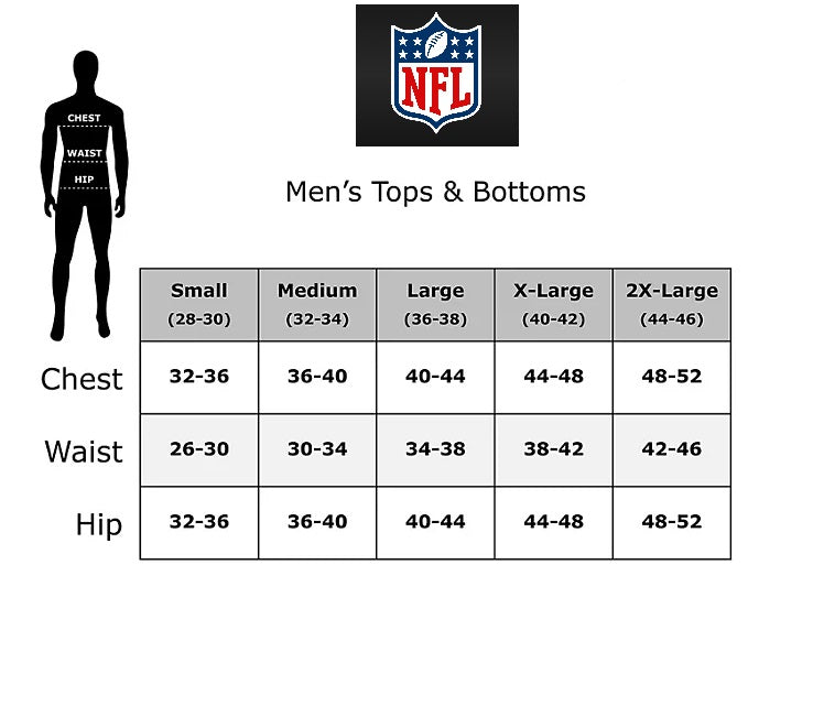 CSA Men's NFL Soft Comfortable Graphic Print Short Sleeve T-Shirt
