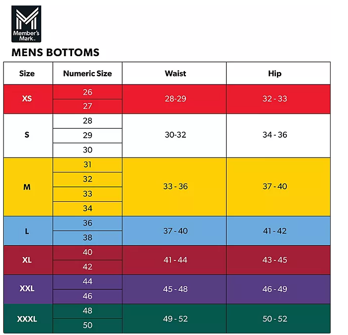 Member's Mark Men's Draw-cord Pockets Tech Pull On Short