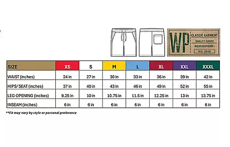 WP Weatherproof Men's Jacquard Soft Moisture Wicking Terry Short