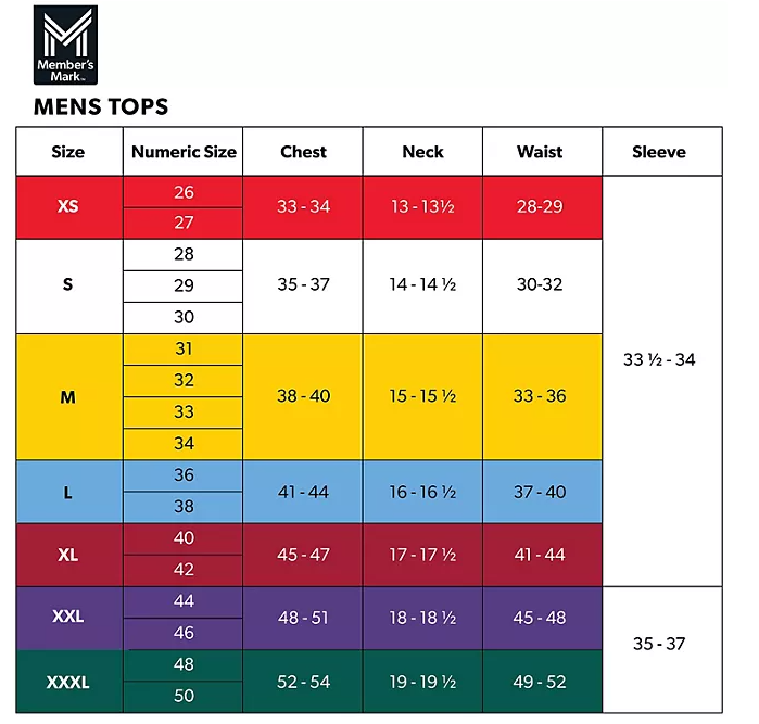 Member's Mark Men's Soft Moisture Wicking Patterned Performance Polo