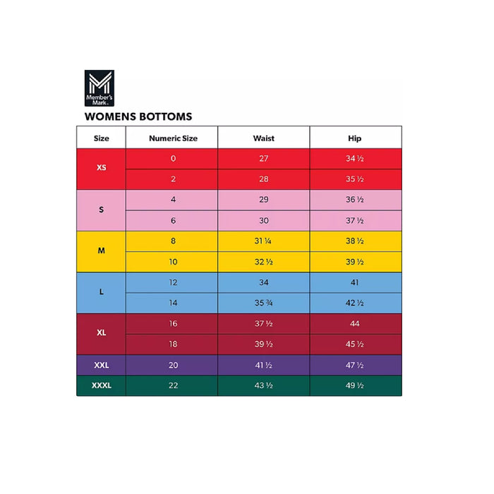 Member's Mark Women's Fully Lined High-Waist Swim Bottom