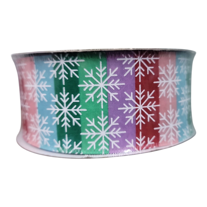 Members Mark 2.5 inch x 50 yards Wired Edge Premium Holiday Ribbon