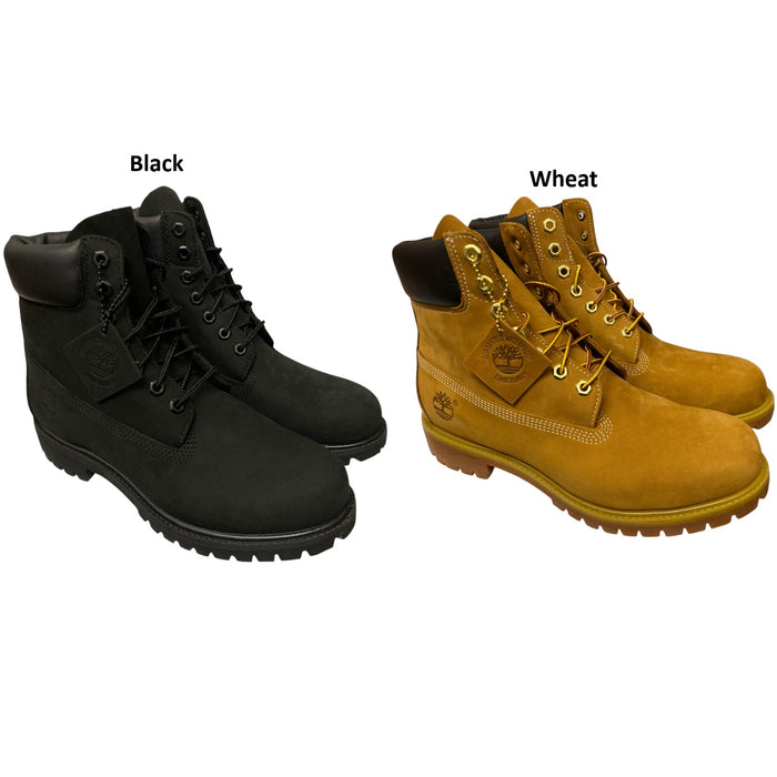 Timberland Men's 6' Waterproof Removable Insole Rubber Outsole Boot, Wide