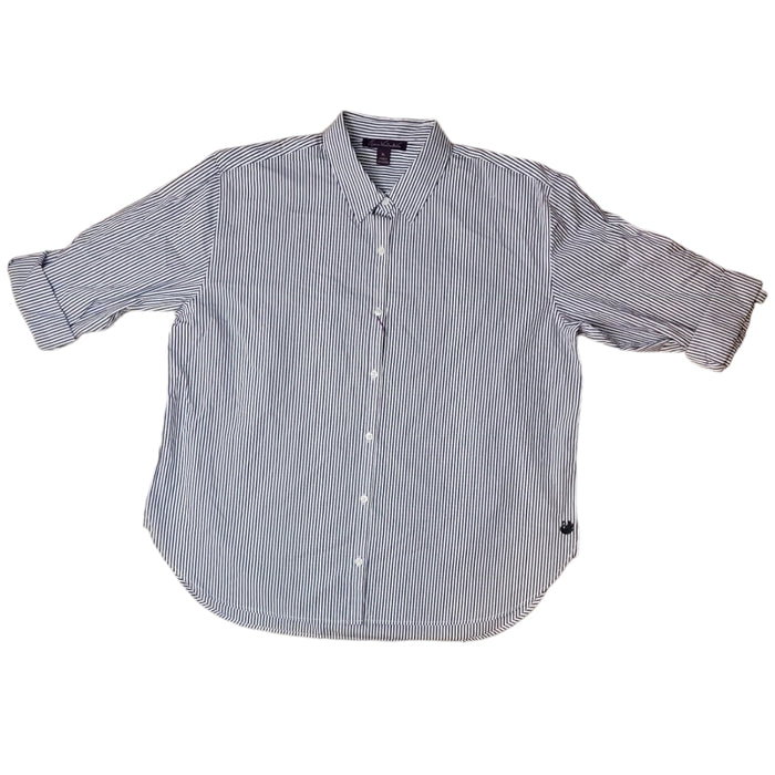 Gloria Vanderbilt Women's Wrinkle Resistant Button-Down Amanda Top