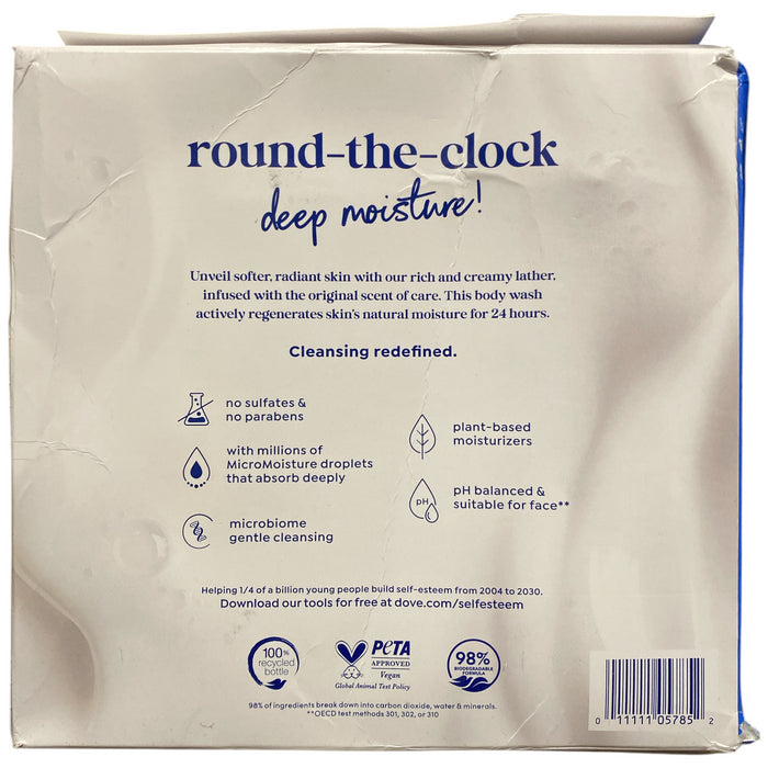 Dove Deep Moisture Renewing Body Wash, 30.6 fl.oz, 2ct