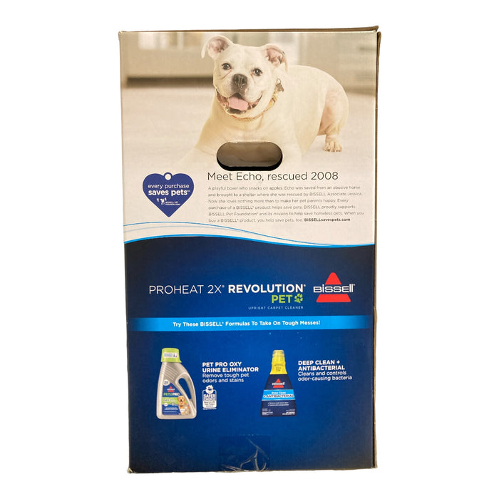 BISSELL ProHeat 2X Revolution Pet Full Size Carpet Cleaner, 35797