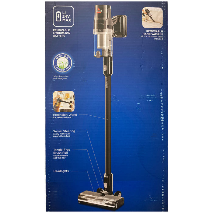 BISSELL Cordless Stick Vacuum with 200W Removable Battery, Black