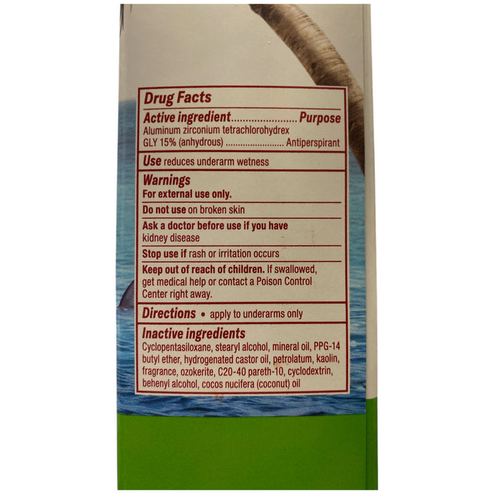 Old Spice Fiji with Palm Tree, Antiperspirant & Deodorant, 2.6 oz, 4pk