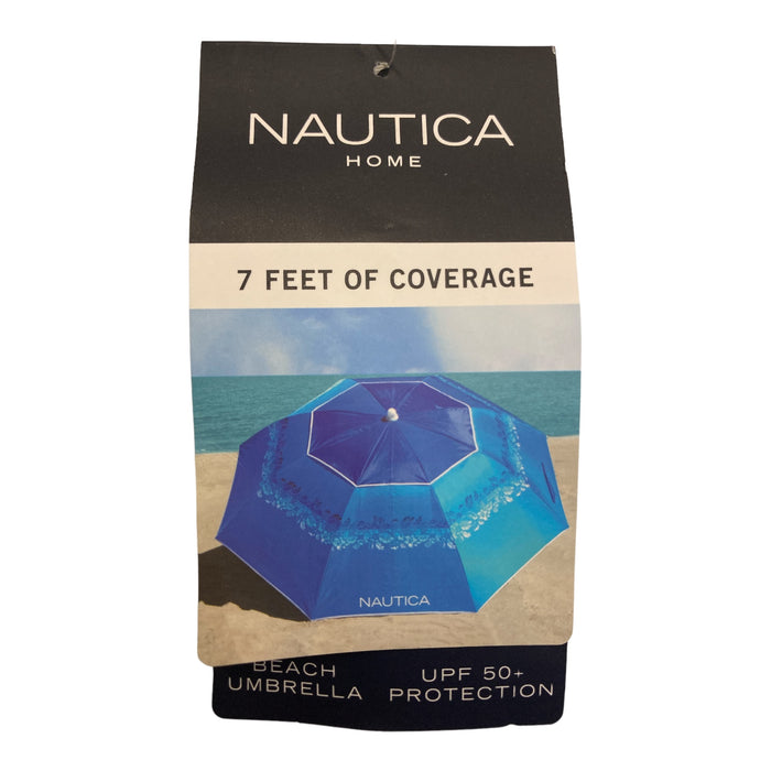 Nautica Vented Canopy 2 Way Tilt Beach Umbrella