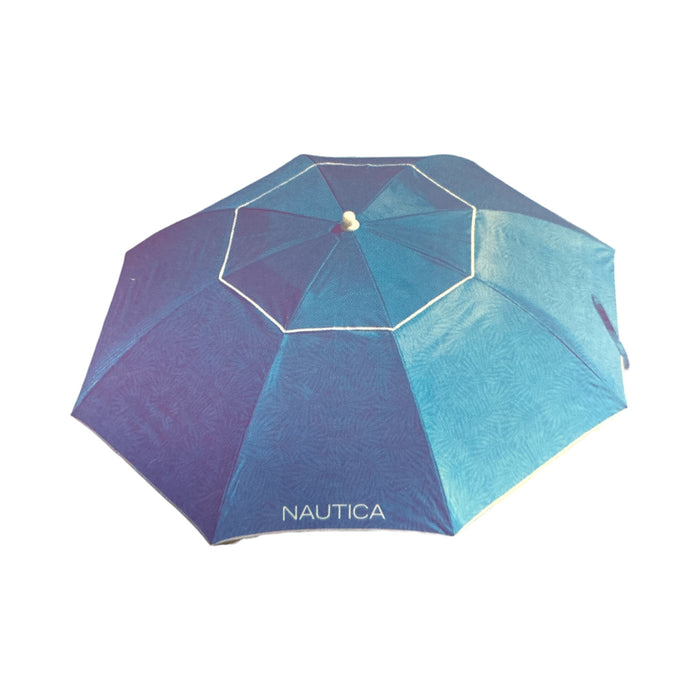 Nautica Vented Canopy 2 Way Tilt Beach Umbrella