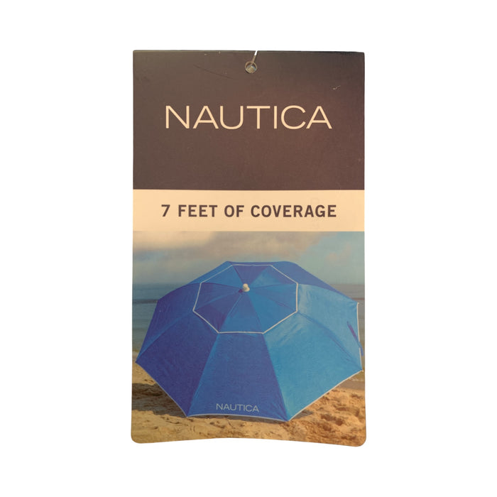 Nautica Vented Canopy 2 Way Tilt Beach Umbrella