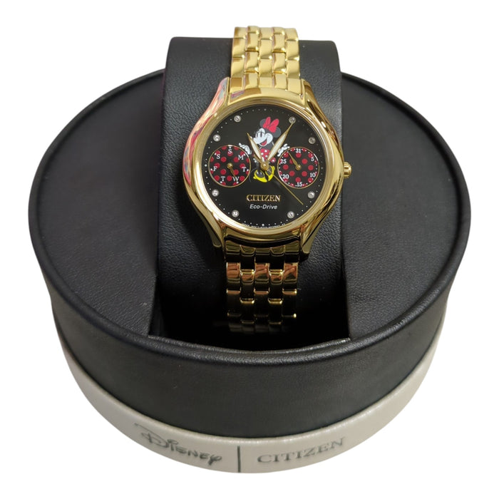 Citizen Women's Eco-Drive Positively Minnie Stainless Steel Watch, FD4018-55W