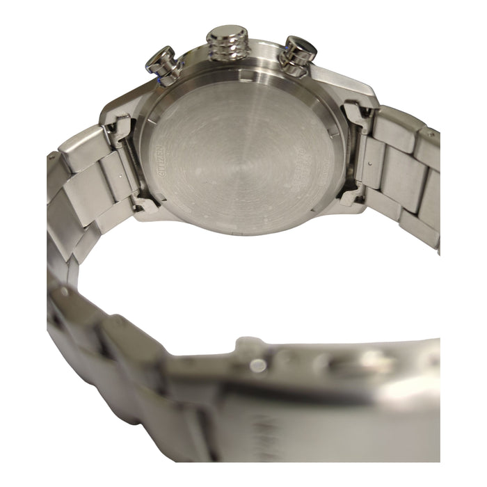 Citizen Men's Eco-Drive Silver Tone Chronograph Sport Watch 43mm, CA0790-59L