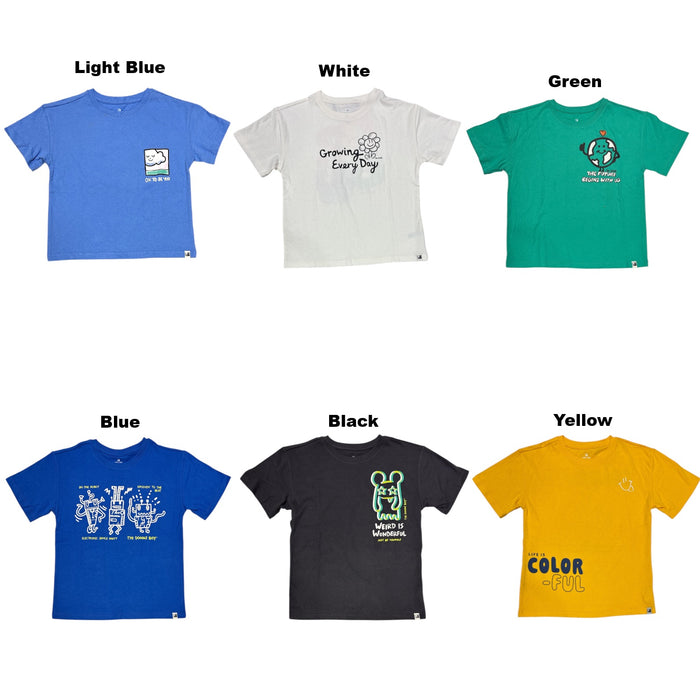 Crayola Color Lab Kids Short Sleeve Relaxed Fit Graphic T-Shirt