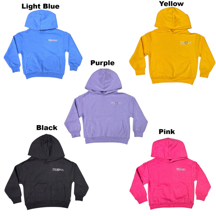 Crayola Color Lab Unisex Kids Fleece Pullover Hoodie w/ Pockets