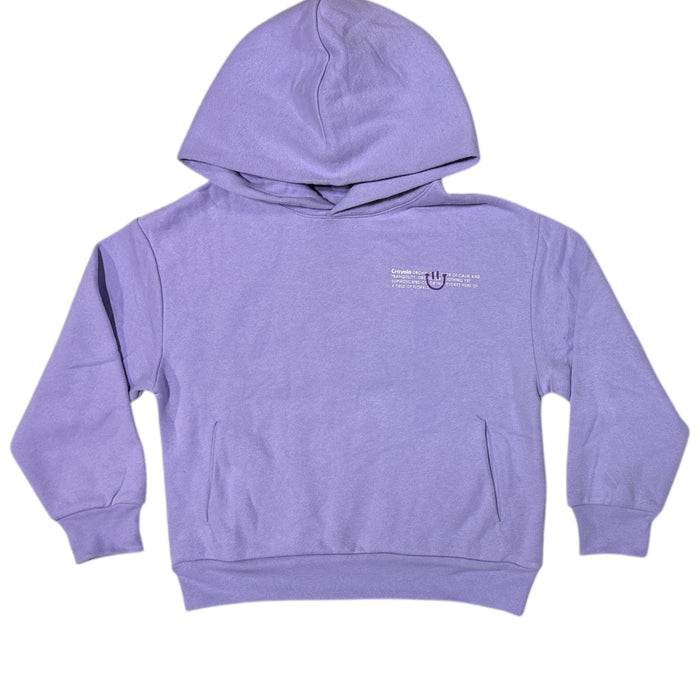 Crayola Color Lab Unisex Kids Fleece Pullover Hoodie w/ Pockets