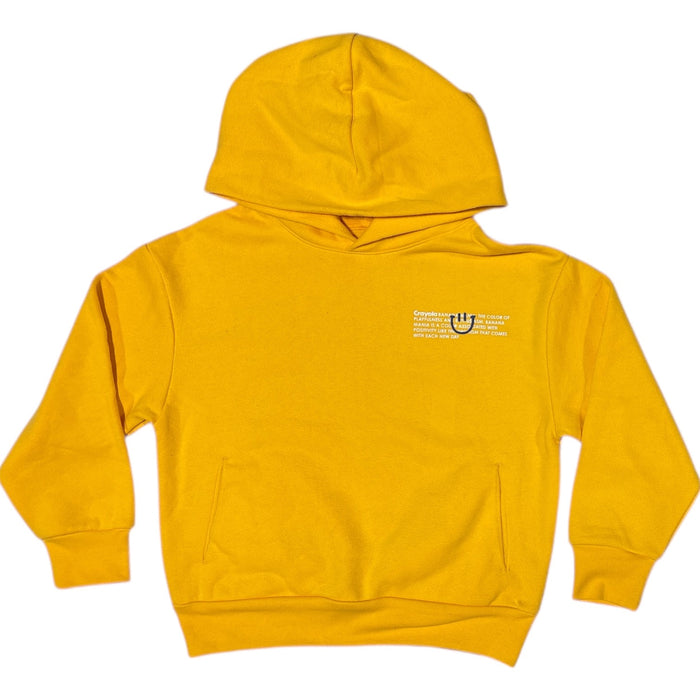Crayola Color Lab Unisex Kids Fleece Pullover Hoodie w/ Pockets