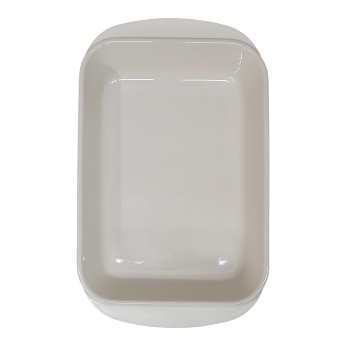 Tramontina Ceramic Covered Bakeware with Stainless Steel Knob, 13.6" x 9.6"