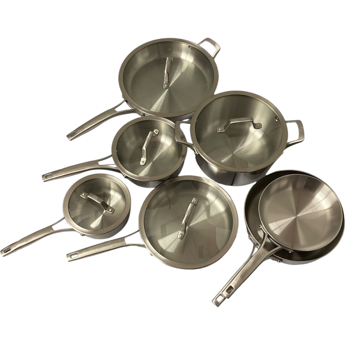 Surprising Calphalon Premier 12 Piece Stainless Steel Cookware Set Pictures