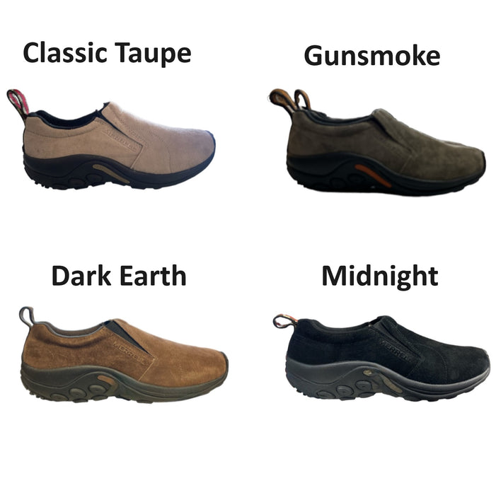 Merrell Men's Mesh Lined Nubuck Upper Jungle Moc Shoe