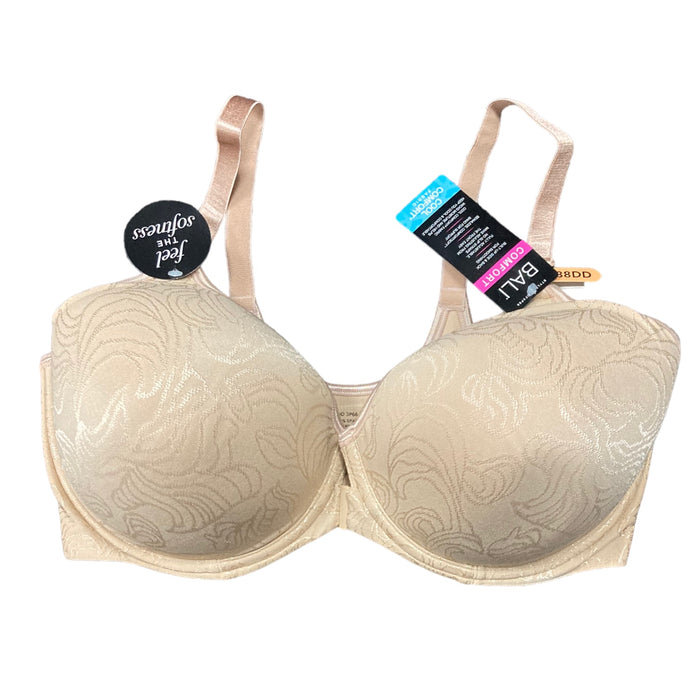 Bali Women's Cool Comfort Revolution Back Smoothing Full Coverage Underwire Bra
